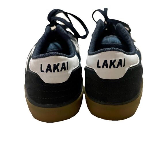 LAKAI CAMBRIDGE SKATE SHOES NAVY BLUE/GUM SUEDE SIZE 7 Men’s / 8.5 Women’s - Picture 8 of 11